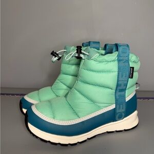 The North Face Kids' Teal and Mint Snow Boots